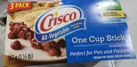 Crisco Shortening Tout Végétal