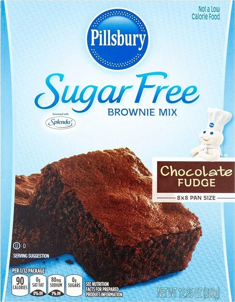 Sugar free chocolate fudge brownie mix