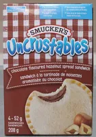 Chocolate Flavoured Hazelnut Spread Sandwiches
