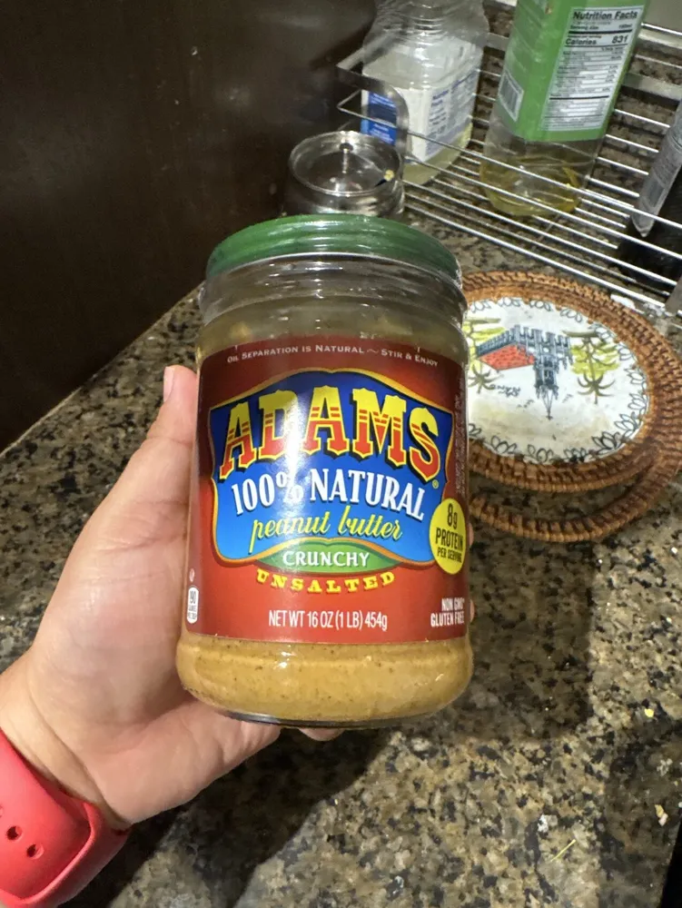 Natural Peanut Butter Crunchy Unsalted