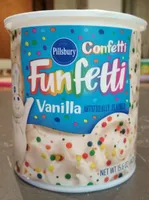 Pillsbury Confetti Funfetti Frosting Vanilla