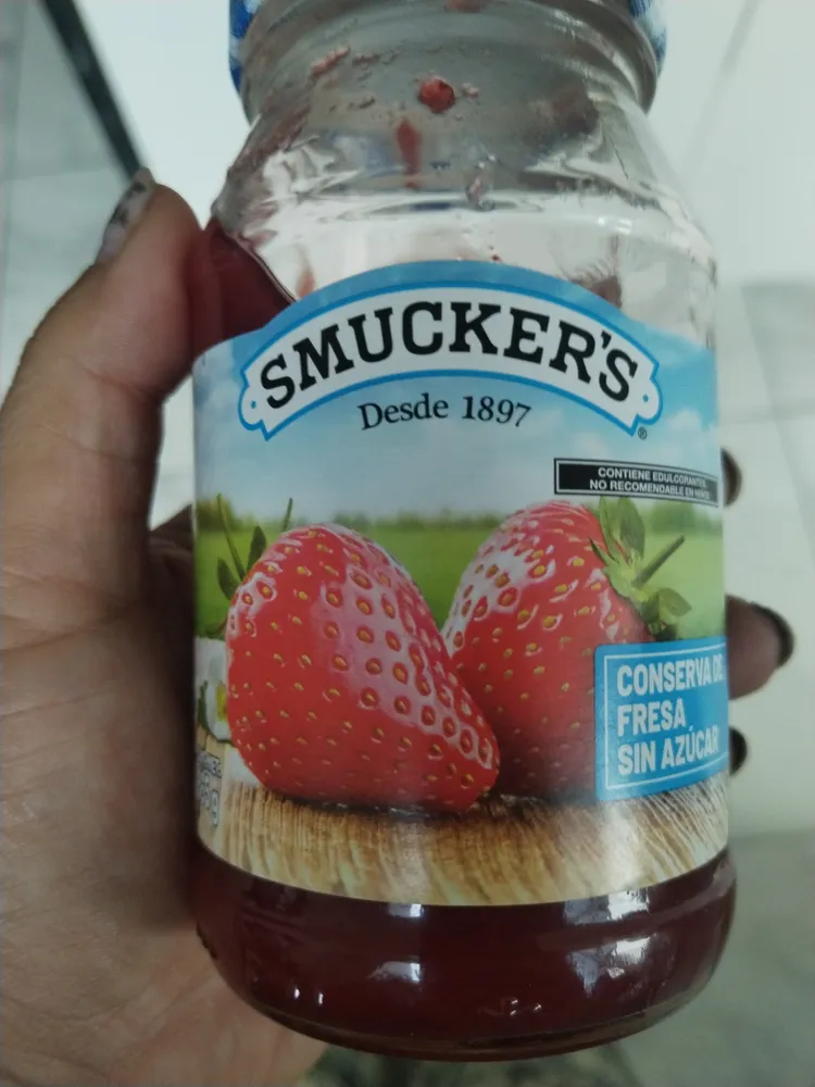 Conserva de fresa sin azúcar