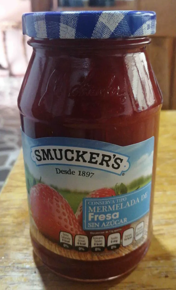 Mermelada de fresa sin azucar