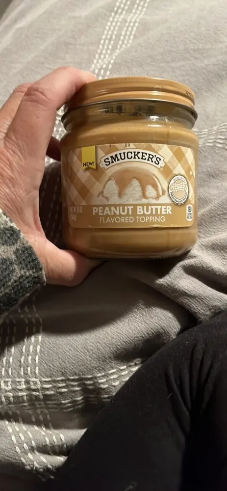Peanut butter toping