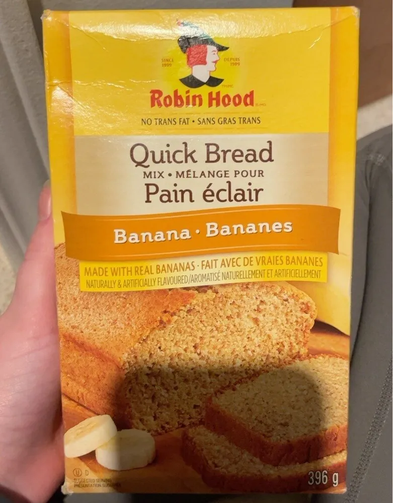 Pain éclair banane