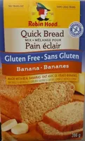 Quick Bread Mix • Mélange pour Pain éclair Gluten Free • Sans Gluten Banana • Bananes