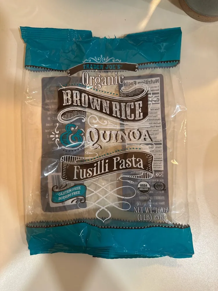 Organic Brown Rice & Quinoa Fusilli Pasta