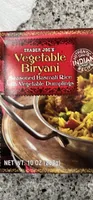 Vegetable Biryani Seasoned Basmati Rice with Vegetable Dumplings