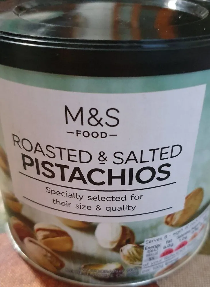 Roasted And Salted Pistachios