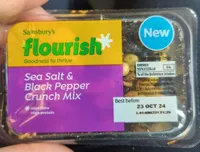 Flourish Sea Salt & Black Pepper Crunch Mix