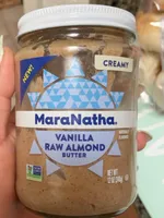 Vanilla raw almond butter