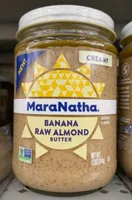 Banana raw almond butter