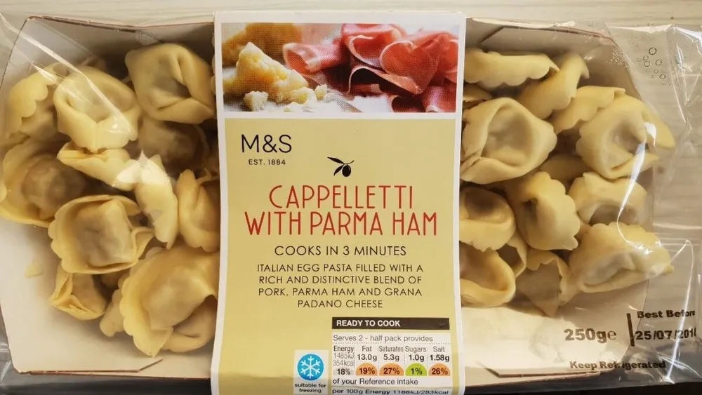 Cappelletti with Parma Ham