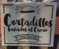 Cortadillos bañados al cacao