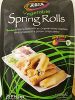 Rouleaux de printemps aux légumes