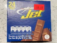 Milk chocolate units box