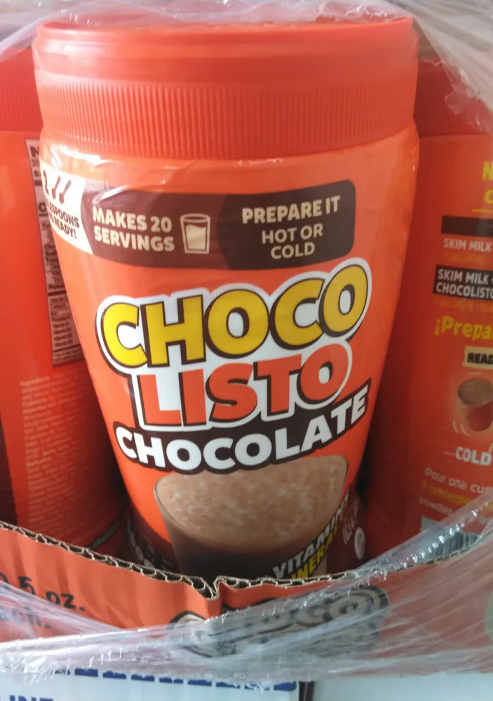Instant chocolate drink, chocolate