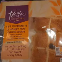 4 St Clement's & Honey Hot Cross Buns