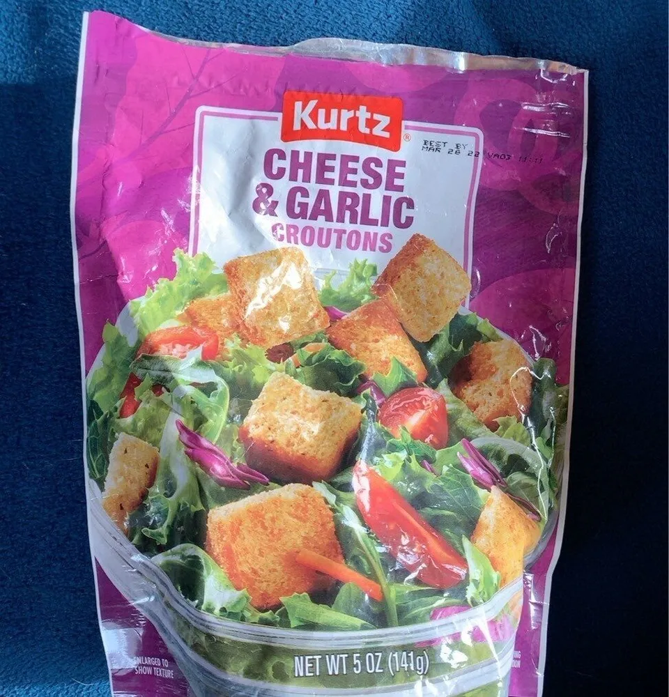 Cheese & Garlic Croutons