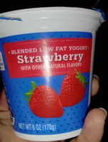 Strawberry Blended Low Fat Yogurt