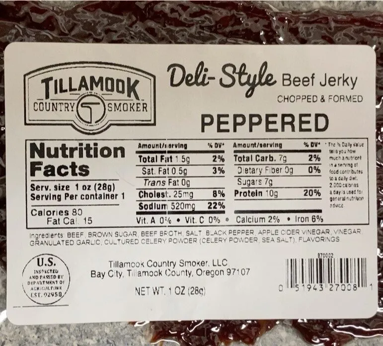 Deli-Style Beef Jerky Teriyaki