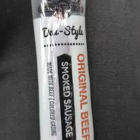 Original Beef Smoked Sausage