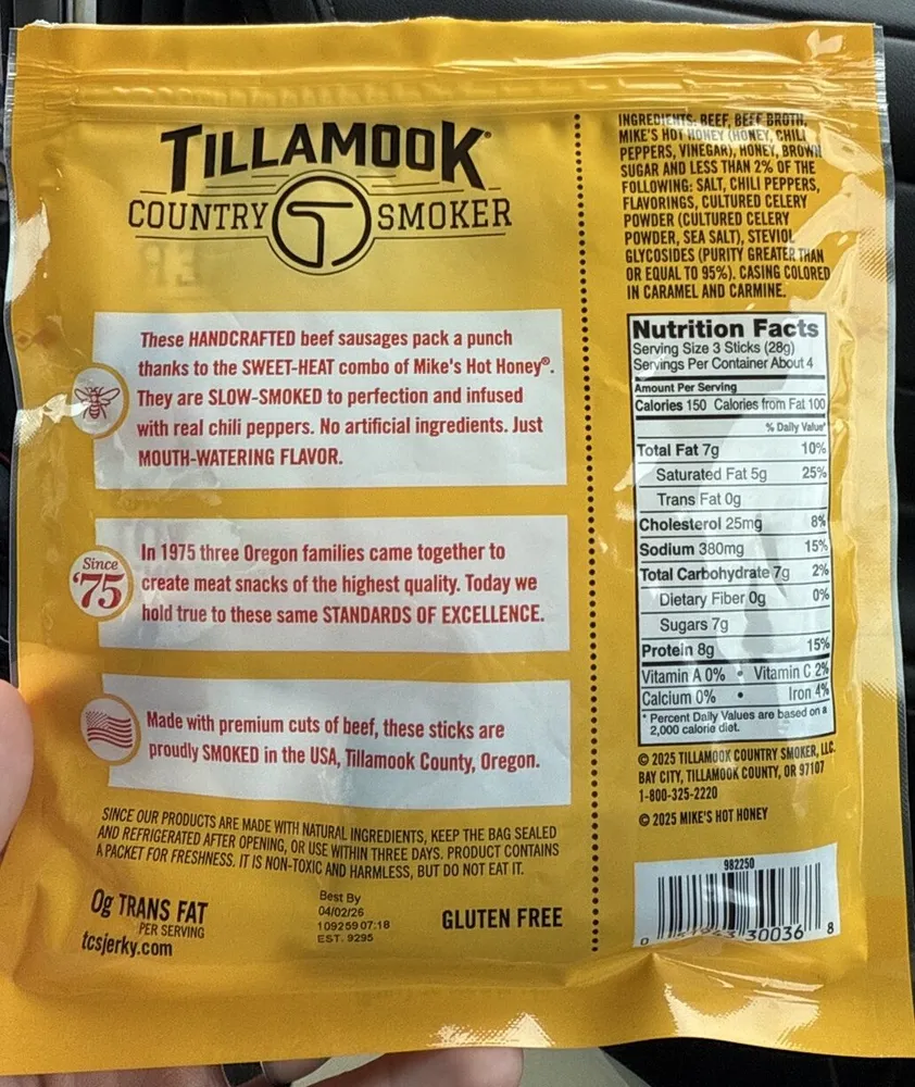 Mike's Hot Honey Smoked Sausages