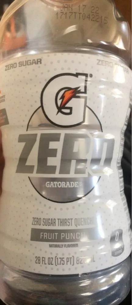 Gatorade Zero (fruit punch)