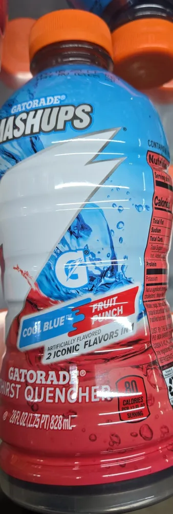 Mashup cool blue and fruit punch