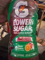 LOWER SUGAR FRUIT PUNCH ELECTROLYTE BEVERAGE