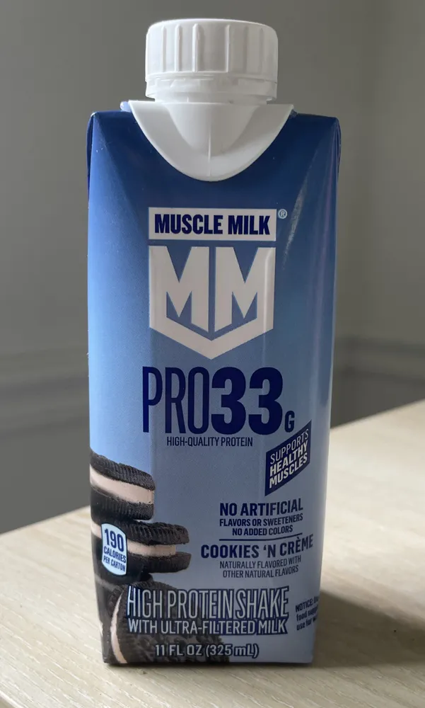 Pro33 protein shake, cookies n crème