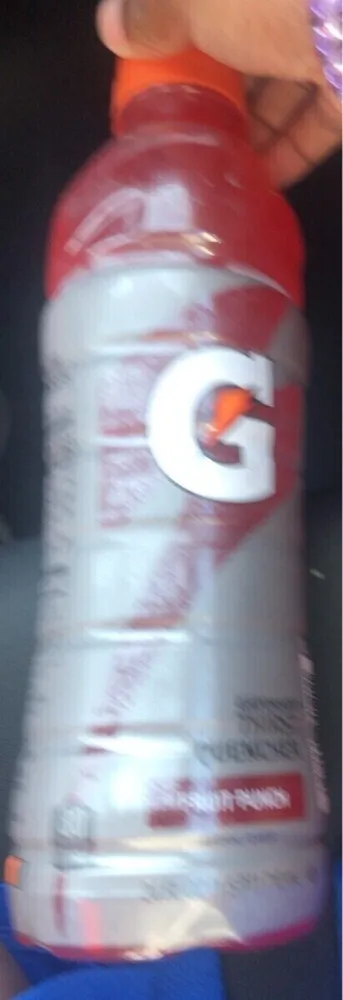 Gatorade thirst quencher fruit punch