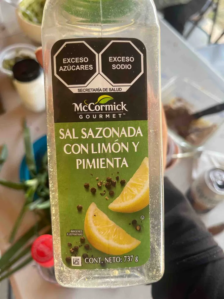 Sal Sazonada Con Limón Y Pimienta