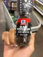 Black Peppercorn Adjustable Grinder