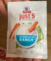 HOMESTYLE RANCH DIP, DRESSING & SEASONING MIX