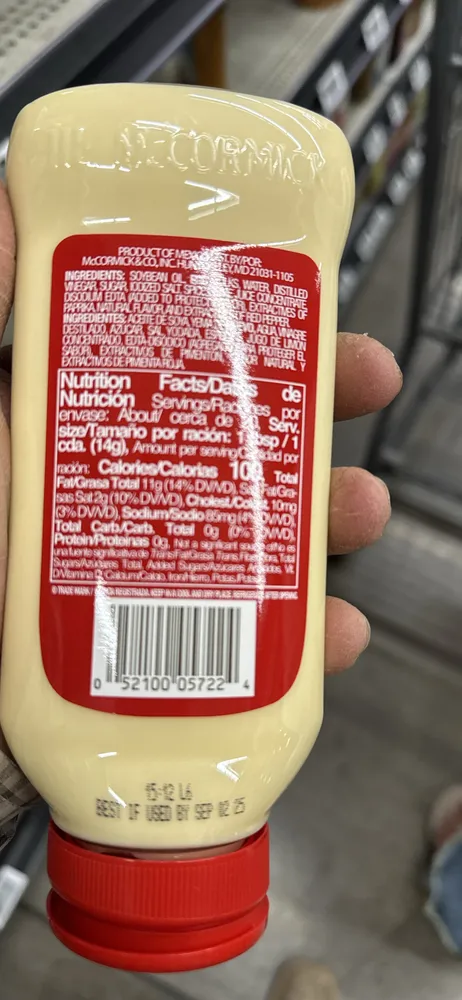 Mayonesa Mayonnaise