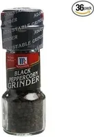 Mccormick Black Peppercorn Grinder - 1.24 Oz. Jar