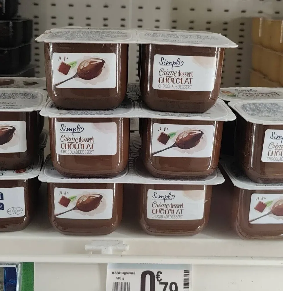 Crème dessert chocolat