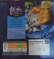 Battered Haddock Fish Cake