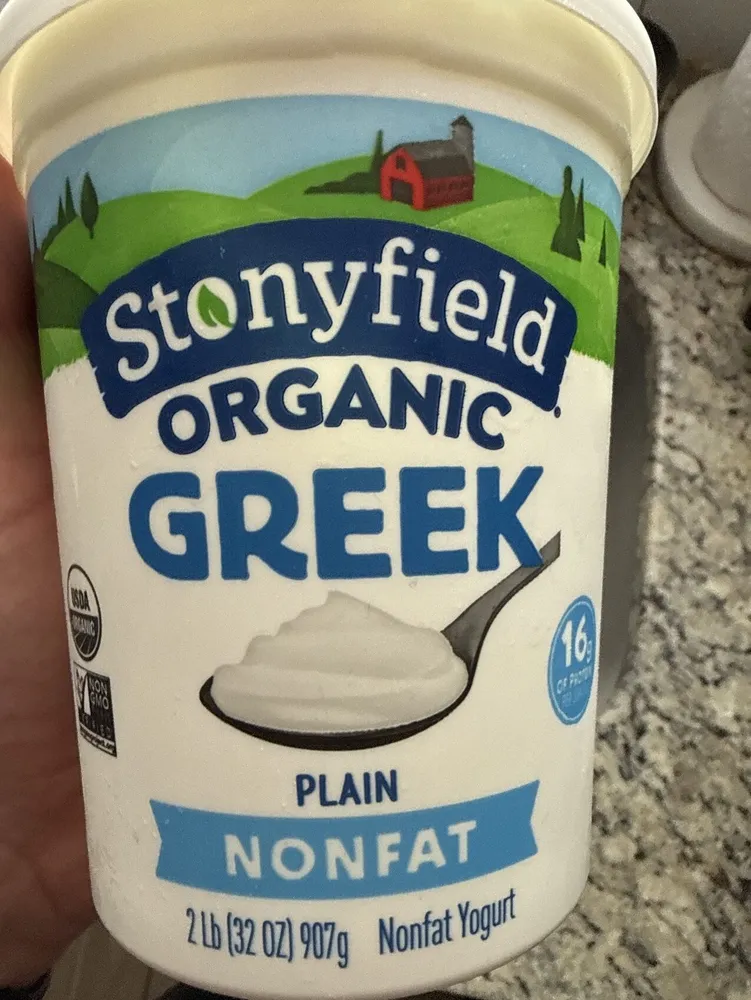 Organic Greek Plain Nonfat