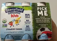 Organic Kids Strawberry Banana Lowfat Yogurt Smoothie