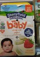 Organic YoBaby Strawberry Yogurt w/ Probiotics