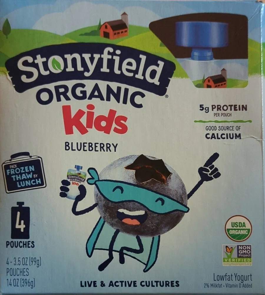 Organic Kids Blueberry