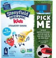 Stonyfield Organic with Real Fruit Strawberry Banana