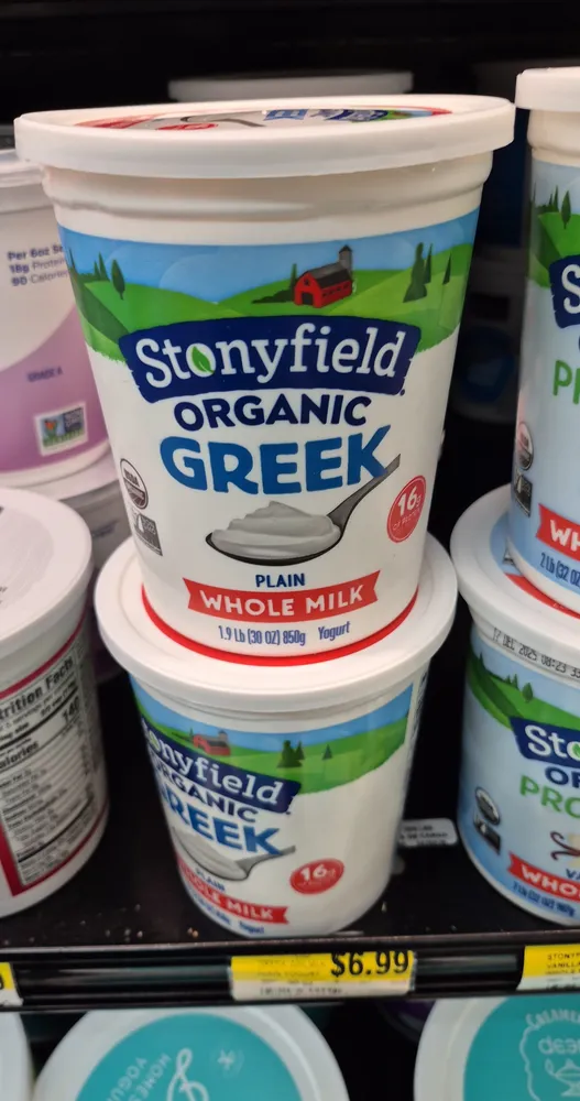 Greek Plain Whole Milk Yogurt