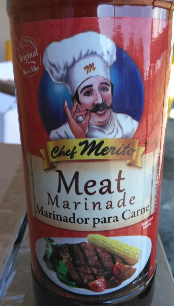 Chef merito, meat marinade