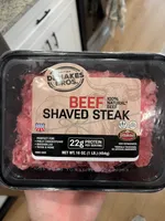 BEEF SHAVED STEAK