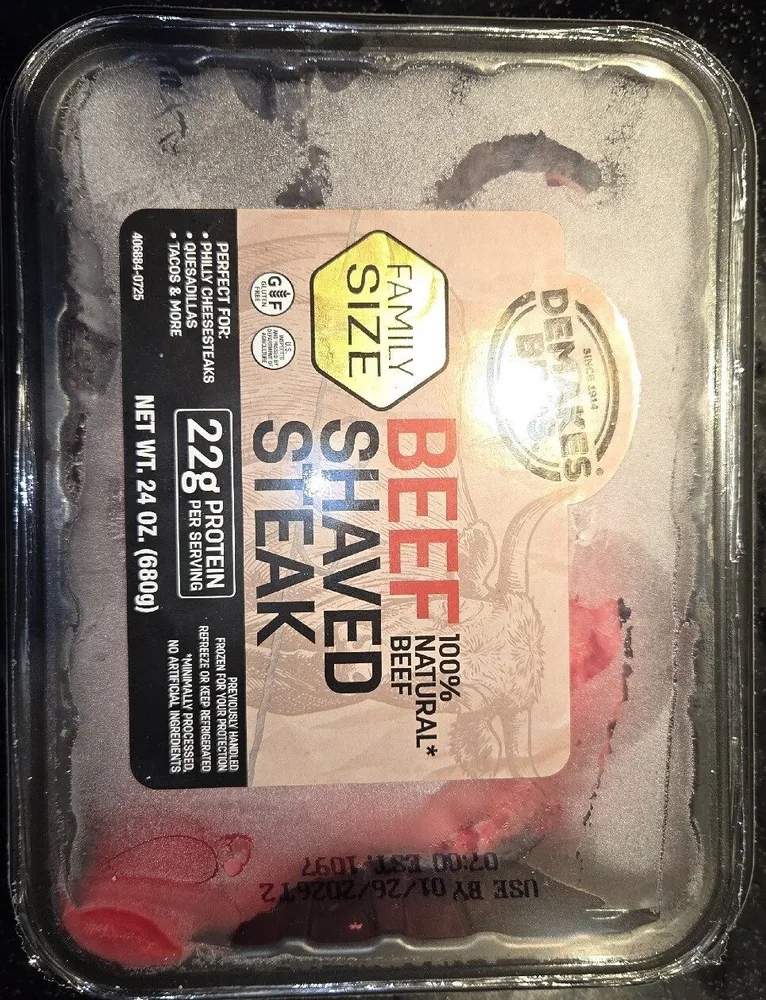 Beef Shaved Steak