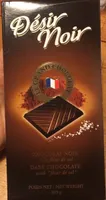 Chocolat noir à la fleur de sel