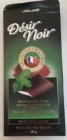 Chocolat noir - fourrage au fondant a la menthe